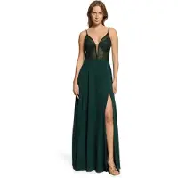 Vera Mont Abendkleid "Damen mit Stickerei" Ohne Tasche