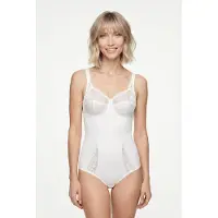 Susa Body "Latina" stark formend, Glitzer-Effekt, Spitze, ohne Bügel