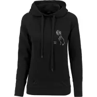 Mister tee weicher Damen Hoodie mit Baumwolle Schwarz