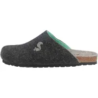 THIES & CO thies Clogs & Hausschuhe in Übergrößen Grau th607-006ant-m große Damenschuhe
