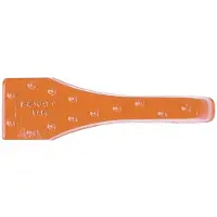 Fiskars Spaltkeil, Für Kunststoffhammer, Stahl, Orange, 1001614, 20.5 x 4.5 x 5.2 cm
