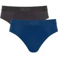 Sloggi Männer Slip SLG Base | Grösse: XXL | Farbe: Schwarz/Blau