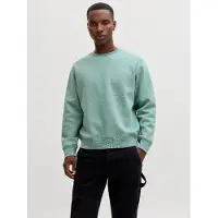 Jack & Jones Sweatshirt "JJESTAR BASIC SWEAT CREW NECK NOOS", Baumwollmischung, locker geschnitten