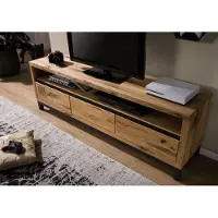 MASSIVMOEBEL24.DE Villanders 114 Rack fÃ1/4r LCD-/Plasmageräte