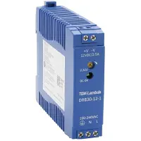 Tdk-lambda DRB30-12-1 Strømforsyning til DIN-skinne (DIN-rail) 12 V/DC 2.5 A 30 W 1 x