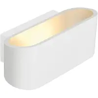 SLV 151451 OSSA R7s Wandleuchte oval weiss R7s 78mm max. 100W up down