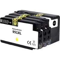 Renkforce Druckerpatrone ersetzt HP 950XL, 951XL, C2P43AE, CN045AE, CN046AE, CN047AE, CN048AE Kompatibel Kombi-Pack Sch