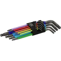 Bahco Hex & Ball End 1.5mm-10mm Inbusschlüssel-set 9 Stücke