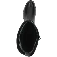 Caprice Damen Stiefel Langschaft in gedeckten Farben mit Airmotion 9-25516-45, Größe:38 EU, Farbe:Schwarz