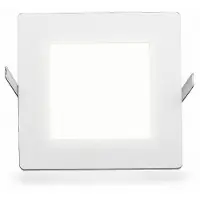 Mextronic LED Einbaupanel eckig kaltweiß 483LM 9W (W) Ø 102mm