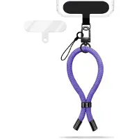 Nalia Wristy Edition - Lanyard Universal Handykette - Handgelenk-Schlaufe mit Metall-Karabiner - Lavendel Lila