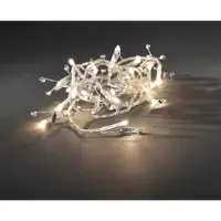 Konstsmide 3180-103, 20 Glühbirne(n), LED, Warmweiß, Akku, 1800 mm