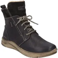 Josef seibel Damen Boot Stiefelette Reißverschluss flach Conny 53 91753, Größe:38 EU, Farbe:Grau