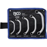 Bgs 1222 Starter- und Blockschlüssel Satz in Zollgrößen 1/4" - 7/8", 5-tlg.