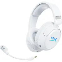 HyperX Cloud Flight 2 – Wireless Gaming-Headset (Weiß), Kabellos, 20 - 20000 Hz, Gaming, 340 g, Kopfhörer, Weiß