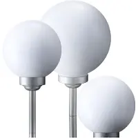 Etc-shop 3er Set LED Solarleuchten für den Außenbereich