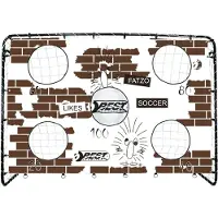 Best Sporting Fußballtor FATZO 213 x 152cm mit Netz und Torwand für Torwandschießen