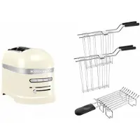 KitchenAid Set 2, 2-Scheiben Toaster Artisan 5KMT2204 Crème