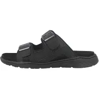 Mavins Pantoletten in Übergrößen Schwarz 3HX0120701 Black große Herrenschuhe