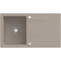 Villeroy & Boch Keramikspüle 333502AM, Siluet 50 Einbauspüle - inkl.