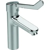 Ideal standard IDS Waschtischarmatur CERAPLUS 2 Grande m Klinikhebel ohne Ablaufgarnitur chrom