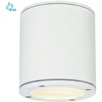 SLV 231541 SITRA, Outdoor Deckenleuchte, TCR-TSE, IP44, rund, weiß, max. 9 W