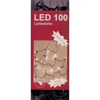 BURI Weihnachtsbaum Weihnachtsbaumkugeln Baumschmuck Baumkerzen Lichterkette , Variante:Lichterkette
