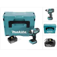 Makita DTD 152 T1J Akku Schlagschrauber 18V 165 Nm + 1x Akku 5,0Ah im Makpac 2 - ohne Ladegerät