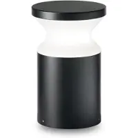 Ideal Lux Moderne Stehleuchte Tower Aluminium Schwarz 1 Licht E27 H22Cm