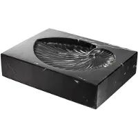 Casa Padrino Luxus Schreibtisch Deko Schwarz 24 x 18 x H. 5,5 cm - Marmor Deko Objekt - Deko Accessoires