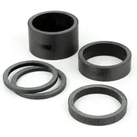 RockShox Steuersatz Kit Steuersatzdistanzstück Carb. Glänzendes Logo