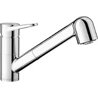 BLANCO Küchenarmatur mit Handbrause WEGA-S II chrom 526417