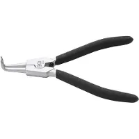 Bgs 429 Sprengringzange, 180 mm, gebogen, für Außensprengringe
