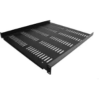 StarTech.com .com 1HE 19 Zoll Fachboden für netzwerk schrank - Freitragende perforierte Rack ablage für Serverschrank/Rack - Frontmontage - Belastbarkeit 25kg - 50cm tiefe - belüftet