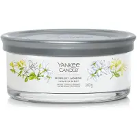 Yankee candle Weißer Gardenia-Becher Signature Kerze (weiße Gardenie) – 340 g