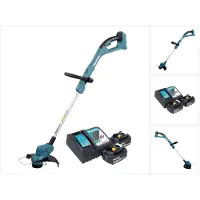 Makita DUR 193 RF2 Akku Rasentrimmer 18 V 260 mm + 2x Akku 3,0 Ah + Ladegerät