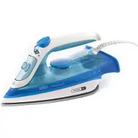 Braun FI 3144 BL, Trocken- & Dampfbügeleisen, Keramik-Bügelsohle, 2 m, 170 g/min, Blau, 45 g/min