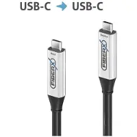 PureLink FiberX Serie - USB 3.2 Gen 1x1 Aktives Glasfaser Kabel USB-C 10m