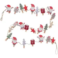 Boltze Adventskalender mit Klammern MONTI