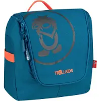 TROLLKIDS - Kid's Wash Bag - Kulturbeutel Gr 5 l blau/orange