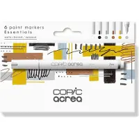 Copic Acrea Paint Marker 6-er Set Essential Colours