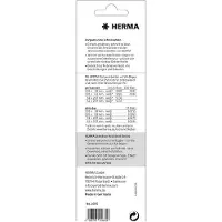 Herma Jahreszahlen 2025 Rot 10Stk