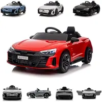 Moni Kinder Elektroauto Audi RS E-Tron GT 6888 Fernbedienung EVA-Räder, Mp3, USB rot