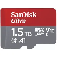 SanDisk MicroSD-Karte 1,5 TB A1 für schnelle Datenübertragung und flüssige Videoaufnahme