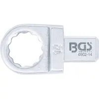 Bgs 6902-14 Einsteck-Ringschlüssel, 14 mm e 9 x 12 mm