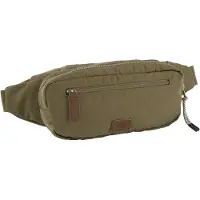 Camel active Bauchtasche "Aurum" aus recyceltem Polyester in Nylonstruktur, leicht & mit feinen Details