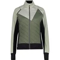 CMP Damen Primaloft Hybrid Jacke mit abnehmbaren Ärmeln grün 44