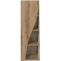 vidaXL Eckschrank Artisan-Eiche 32x32x102cm Holzwerkstoff