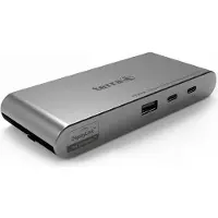 Wortmann AG MOBILE Dockingstation 770 USB-C Dual Display Dockingstation mit Dual Display für unterwegs!, 1000 Mbit/s, 135,4 mm, 58 mm, 19,5 mm, 500 g