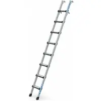 Zarges Comfortstep LH - LM-Stufen-Regalleiter 8 Stufen